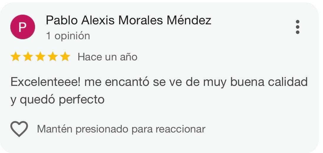 Reseña de cliente